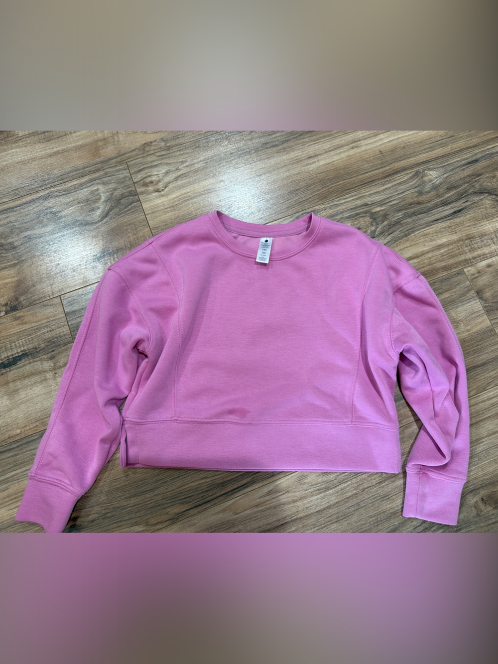 Yogalicious Pink Crewneck Sweatshirt